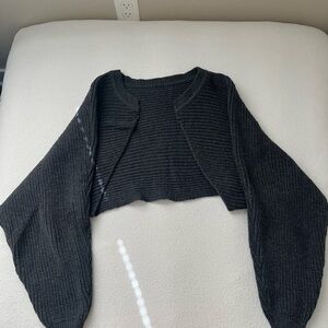 Elegant Black Knit Sweater
